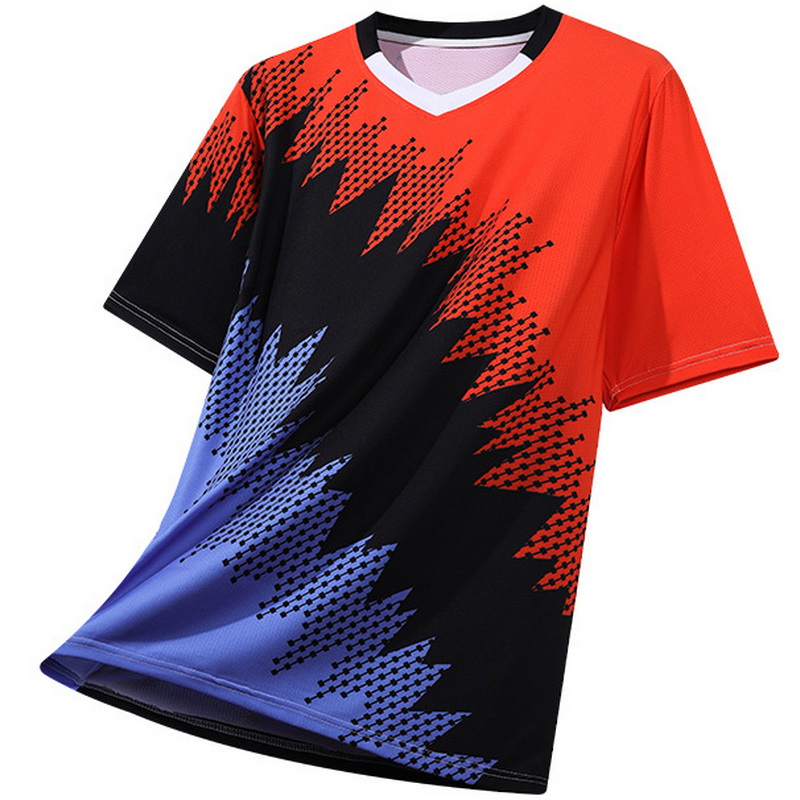 Orange/Blue Away Soccer Jersey Game Day Shirt for Girls Boys
