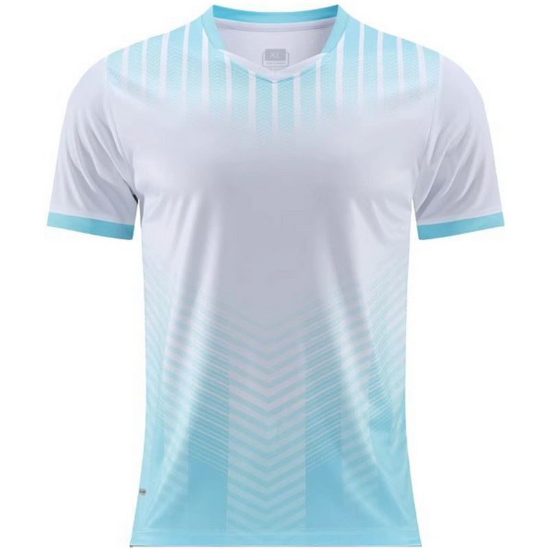 White/Teal Away Soccer Jersey Special Shirt for Girls Boys