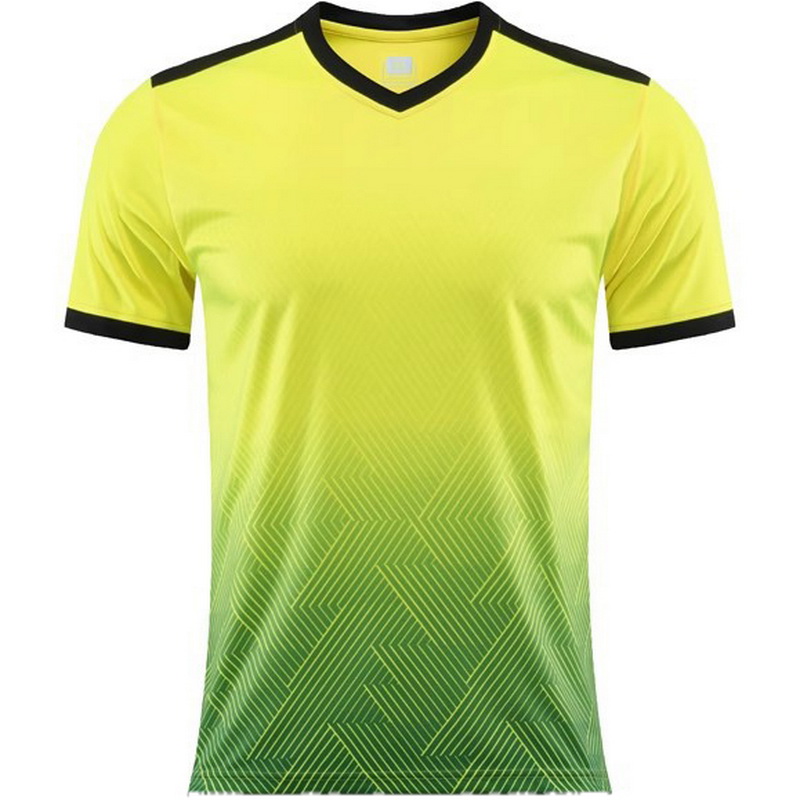 Yellow/Green Third Soccer Jersey Training Shirt for Men Women