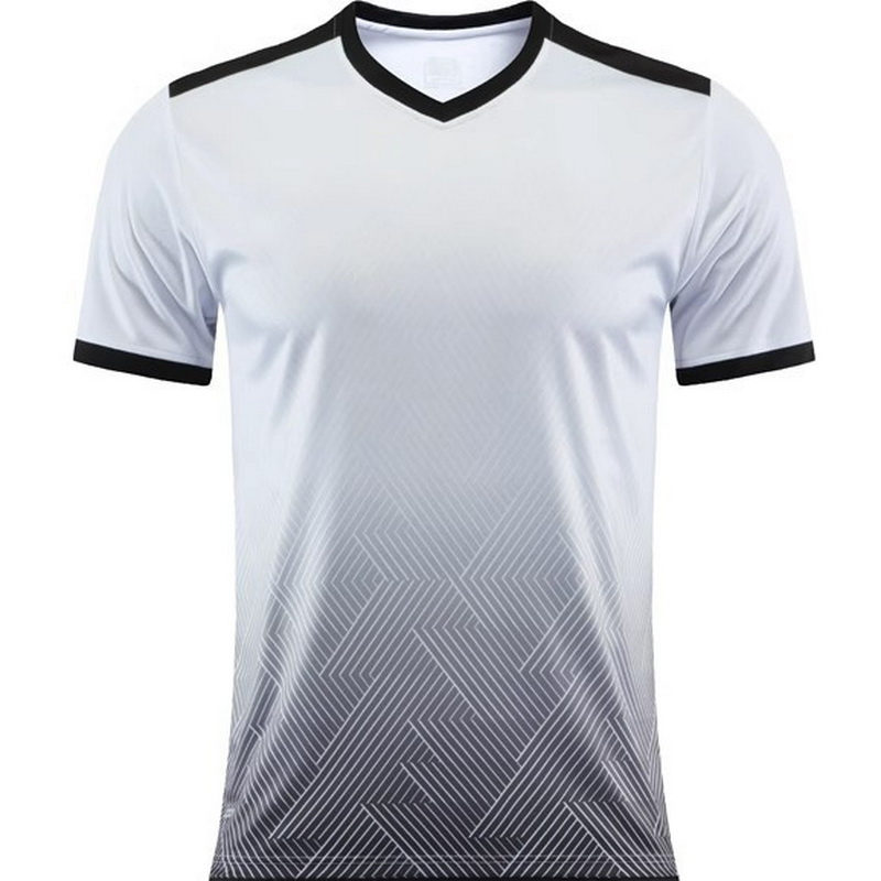 Whtie/Gray Fourth Soccer Jersey Special Shirt for Girls Boys