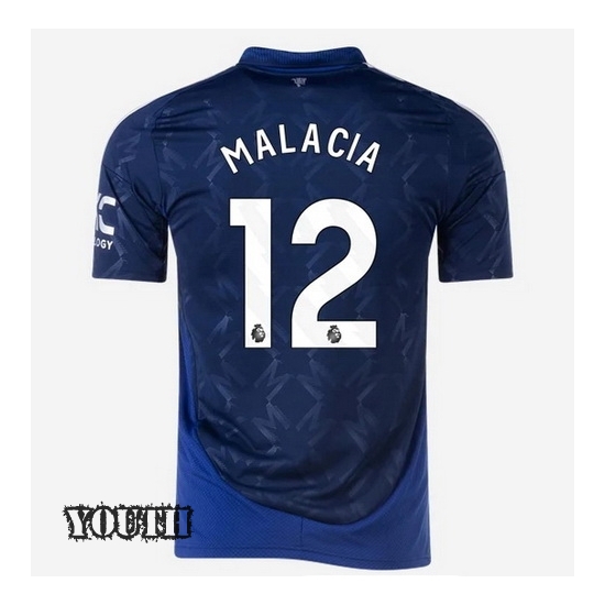 2024/2025 Tyrell Malacia #12 Away Youth Soccer Jersey