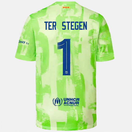 24/25 Marc-Andre ter Stegen #1 Third Men's Soccer Jersey