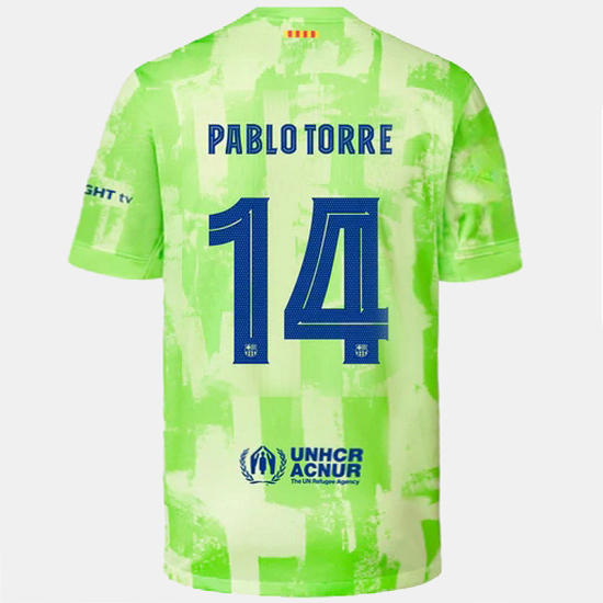 24/25 Pablo Torre #14 Third Men's Soccer Jersey