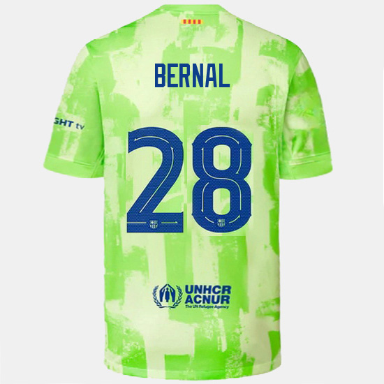 24/25 Marc Bernal #28 Third Men's Soccer Jersey