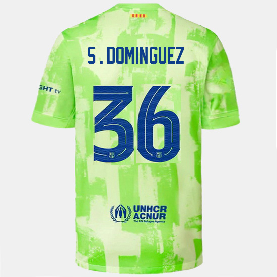 24/25 Sergi Dominguez #36 Third Men's Soccer Jersey