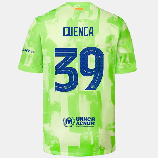 24/25 Andres Cuenca #39 Third Men's Soccer Jersey