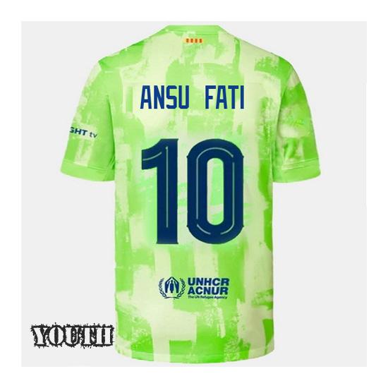 24/25 Ansu Fati #10 Third Youth Soccer Jersey