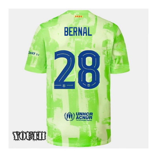 24/25 Marc Bernal #28 Third Youth Soccer Jersey