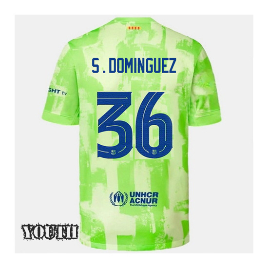 24/25 Sergi Dominguez #36 Third Youth Soccer Jersey