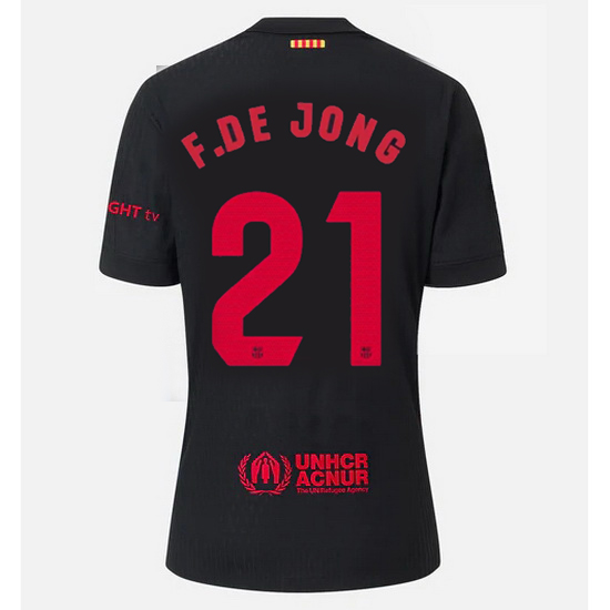 24/25 Frenkie de Jong #21 Away Women's Soccer Jersey