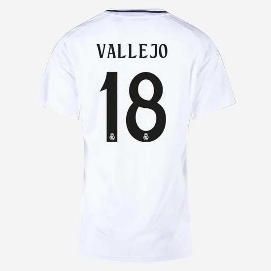 2024/25 Jesus Vallejo #18 Home Women's Soccer Jersey