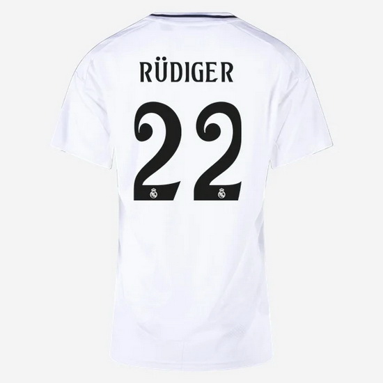 2024/25 Antonio Rudiger #22 Home Women's Soccer Jersey