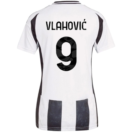 2024/25 Dusan Vlahovic #9 Home Women's Soccer Jersey