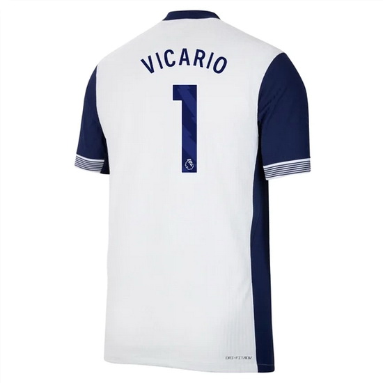 2024/25 Guglielmo Vicario #1 Home Men's Soccer Jersey