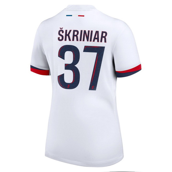 2024/25 Milan Skriniar #37 Away Women's Soccer Jersey
