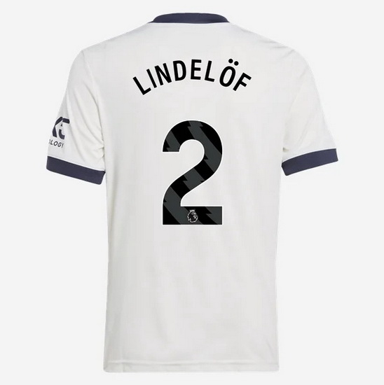 2024/25 Victor Lindelof #2 Third Men's Soccer Jersey