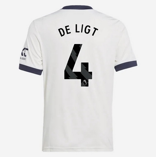 2024/25 Matthijs de Ligt #4 Third Men's Soccer Jersey