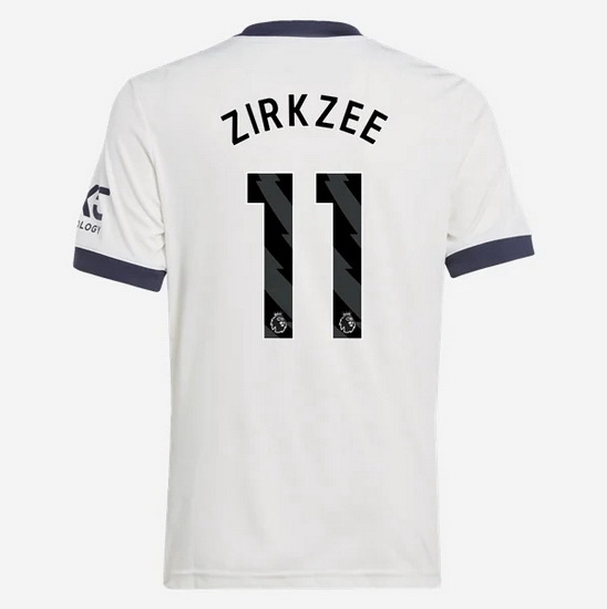 2024/25 Joshua Zirkzee #11 Third Men's Soccer Jersey