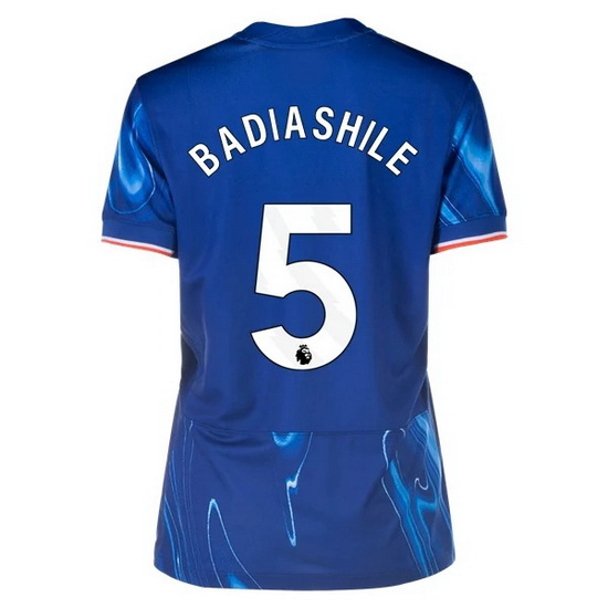 2024/25 Benoit Badiashile #5 Home Women's Soccer Jersey