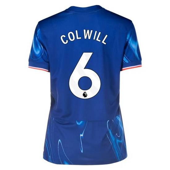 2024/25 Levi Colwill #6 Home Women's Soccer Jersey