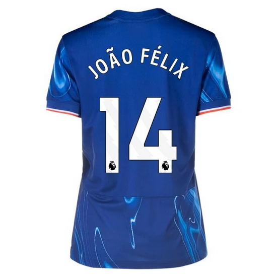 2024/25 Joao Felix #14 Home Women's Soccer Jersey