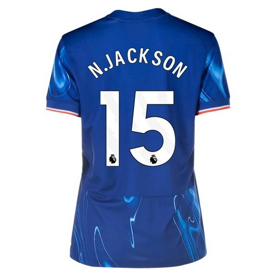2024/25 Nicolas Jackson #15 Home Women's Soccer Jersey