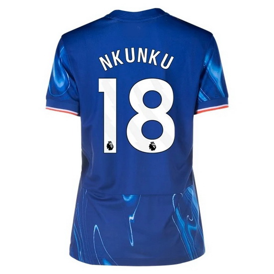 2024/25 Christopher Nkunku #18 Home Women's Soccer Jersey