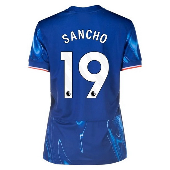 2024/25 Jadon Sancho #19 Home Women's Soccer Jersey