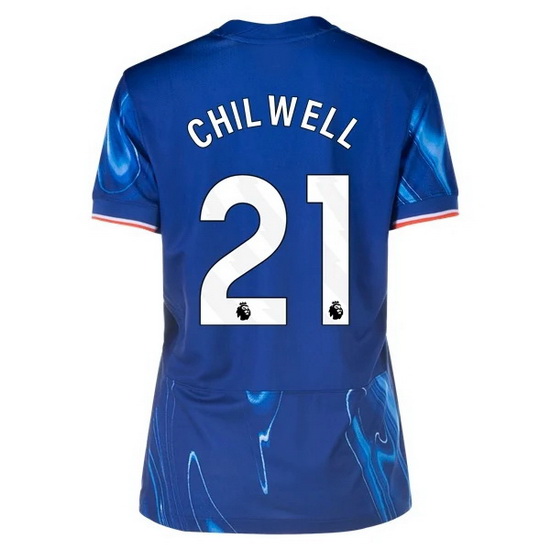 2024/25 Ben Chilwell #21 Home Women's Soccer Jersey