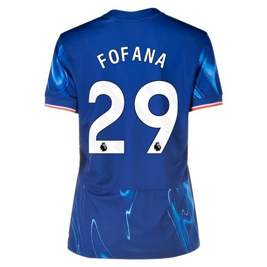 2024/25 Wesley Fofana #29 Home Women's Soccer Jersey