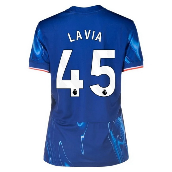 2024/25 Romeo Lavia #45 Home Women's Soccer Jersey