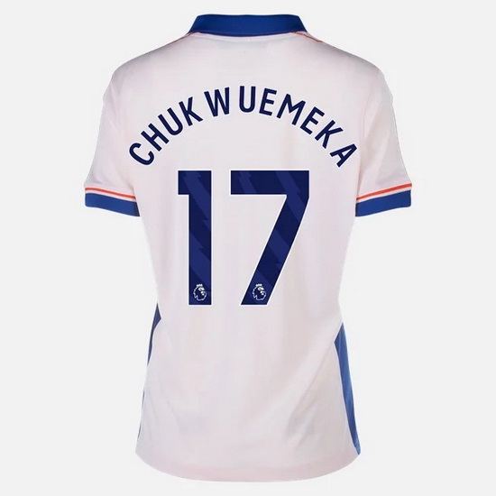 2024/25 Carney Chukwuemeka #17 Away Women's Soccer Jersey