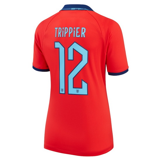 2022/2023 Kieran Trippier England Away Women's Soccer Jersey
