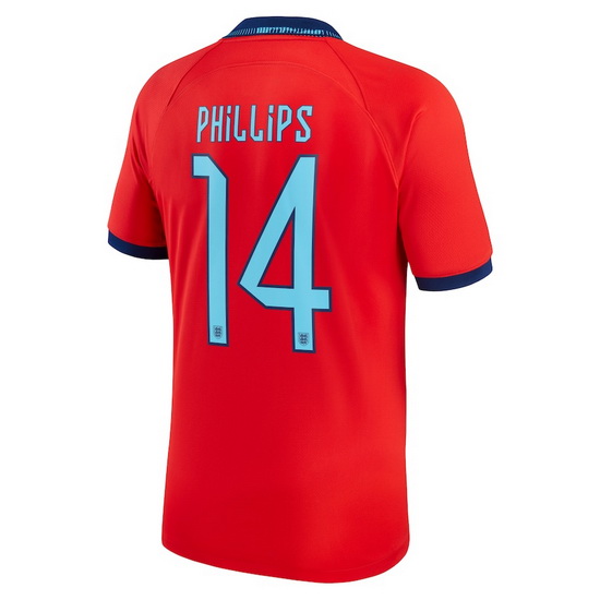 2022/2023 Kalvin Phillips England Away Men's Soccer Jersey