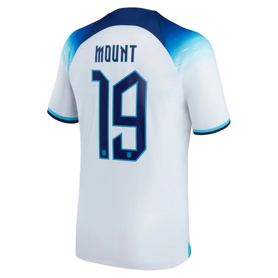2022/23 Mason Mount England Home Men's Soccer Jersey