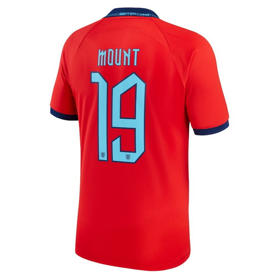2022/2023 Mason Mount England Away Men's Soccer Jersey