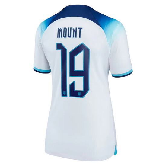 22/23 Mason Mount England Home Women's Soccer Jersey