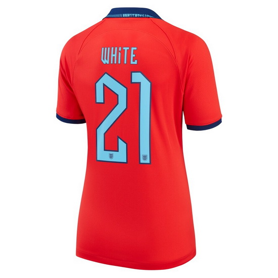 2022/2023 Ben White England Away Women's Soccer Jersey