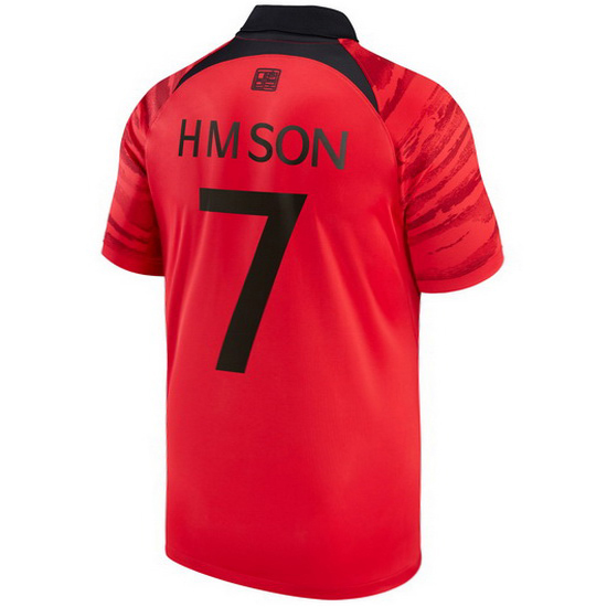 2022/23 Son Heung Min South Korea Home Men's Soccer Jersey