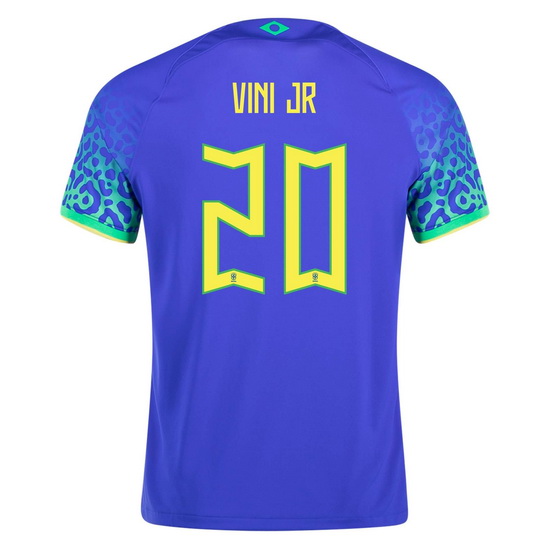 2022/2023 Vini Jr Brazil Away Men's Soccer Jersey