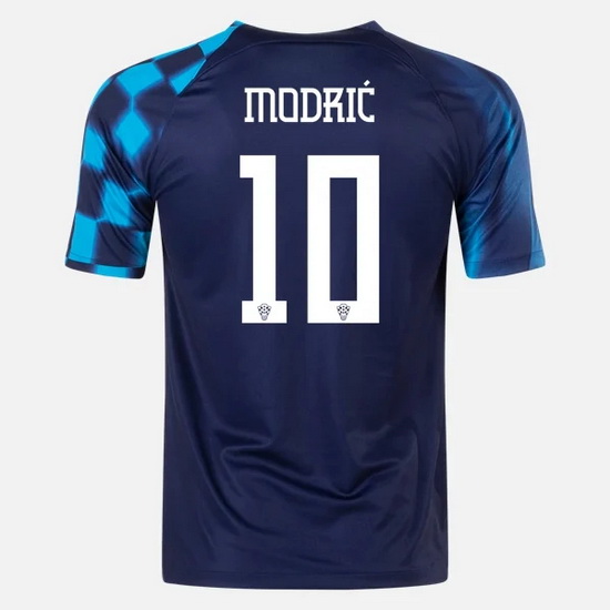 2022/2023 Luka Modric Croatia Away Men's Soccer Jersey