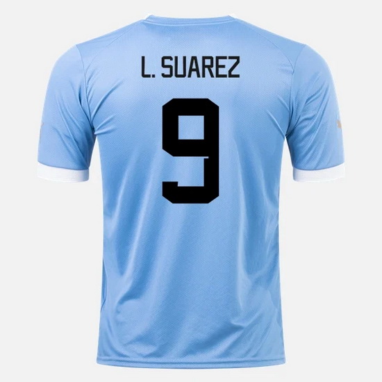 2022/23 Luis Suarez Uruguay Home Men's Soccer Jersey