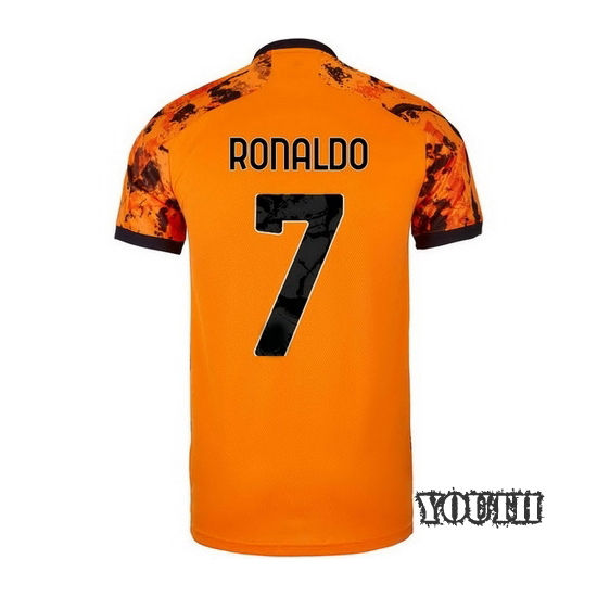20/21 Cristiano Ronaldo Third Youth Soccer Jersey