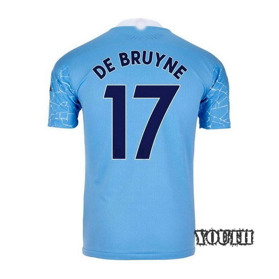 2020/2021 Kevin De Bruyne Home Youth Soccer Jersey