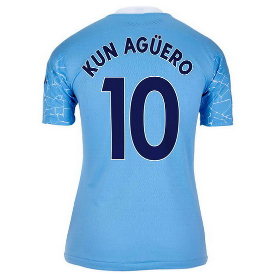 20/21 Sergio Aguero Home Women's Soccer Jersey
