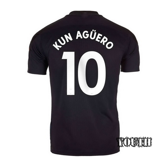 2020/21 Sergio Aguero Away Youth Soccer Jersey