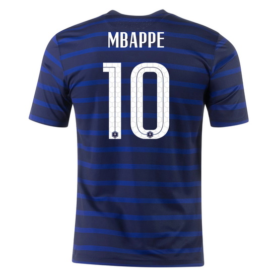 2020 Kylian Mbappe France Home Men's Soccer Jersey