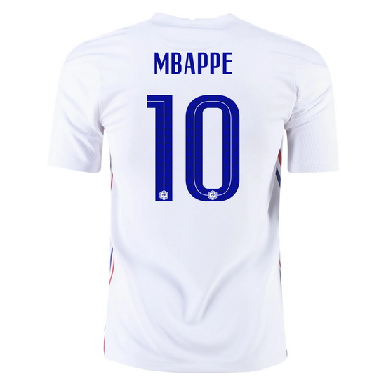 2020 Kylian Mbappe France Away Men's Soccer Jersey