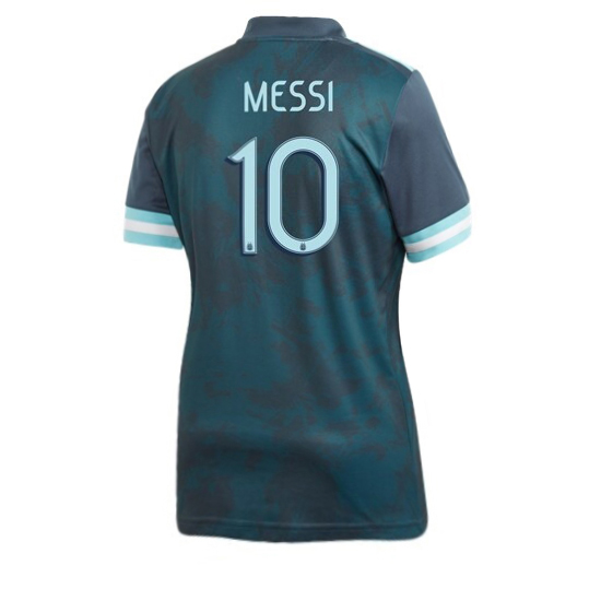 2020 Lionel Messi Argentina Away Women's Soccer Jersey