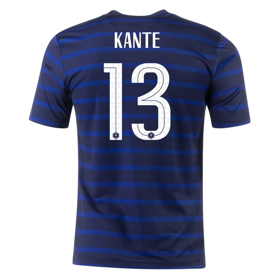 2020 N'Golo Kante France Home Men's Soccer Jersey